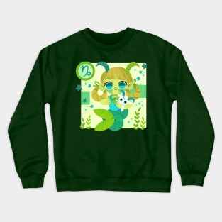 Capricorn Mermaid Crewneck Sweatshirt